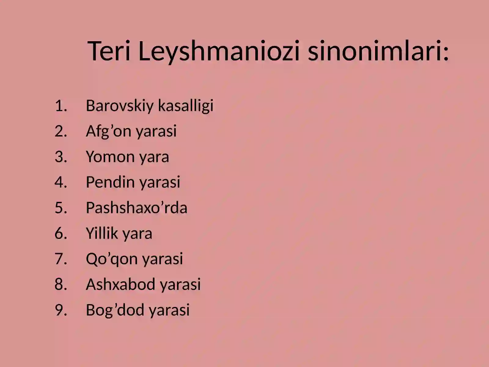 TERI LEYSHMANIOZI 3