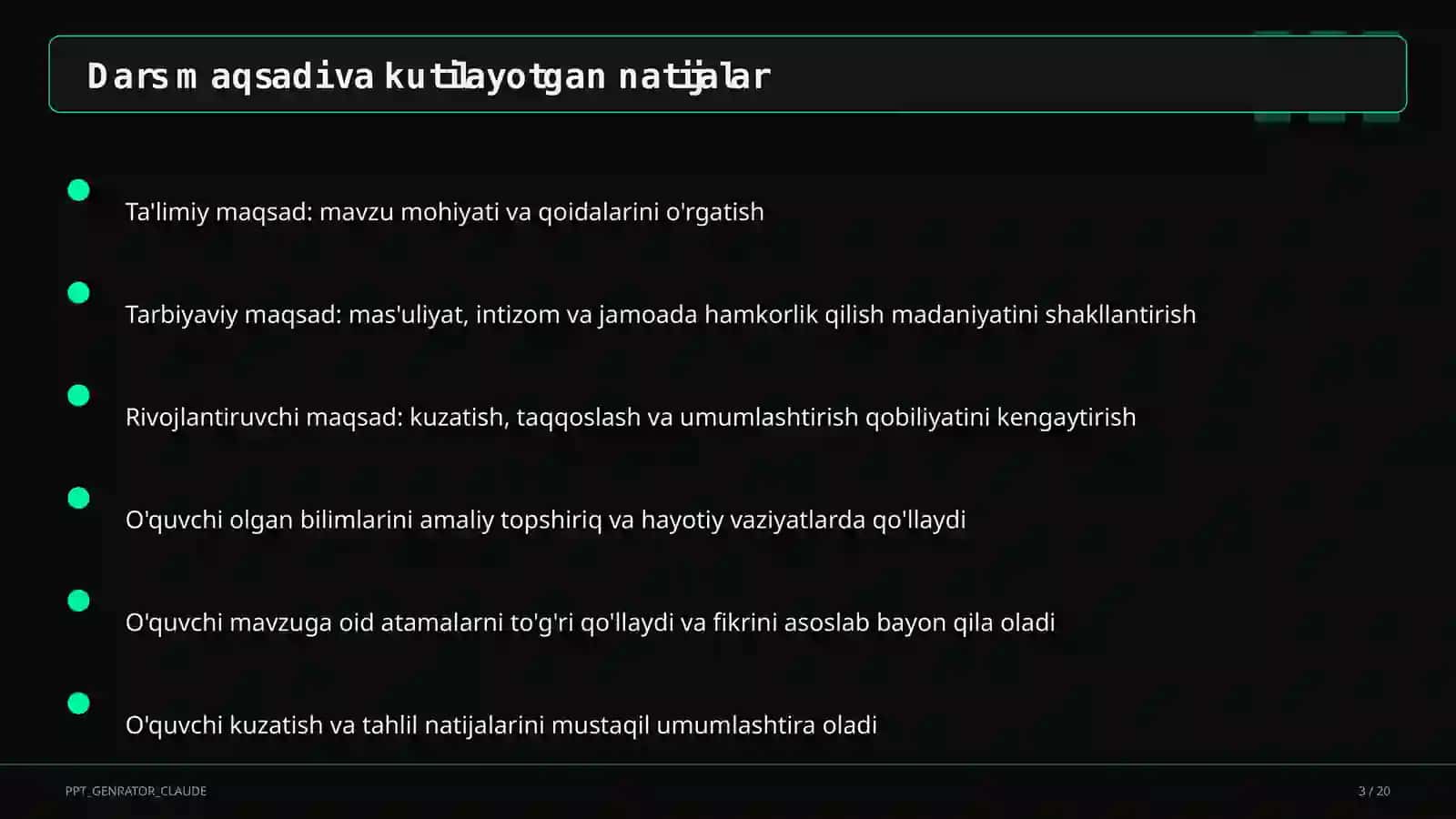 TIMSS va tabiiy fanlar savodxonligi 3