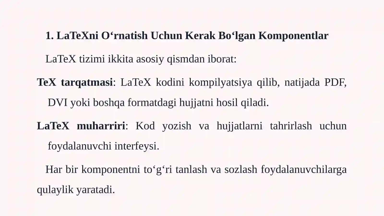 Kompyuterga LaTeXni O‘rnatish: To‘liq Qo‘llanma 3