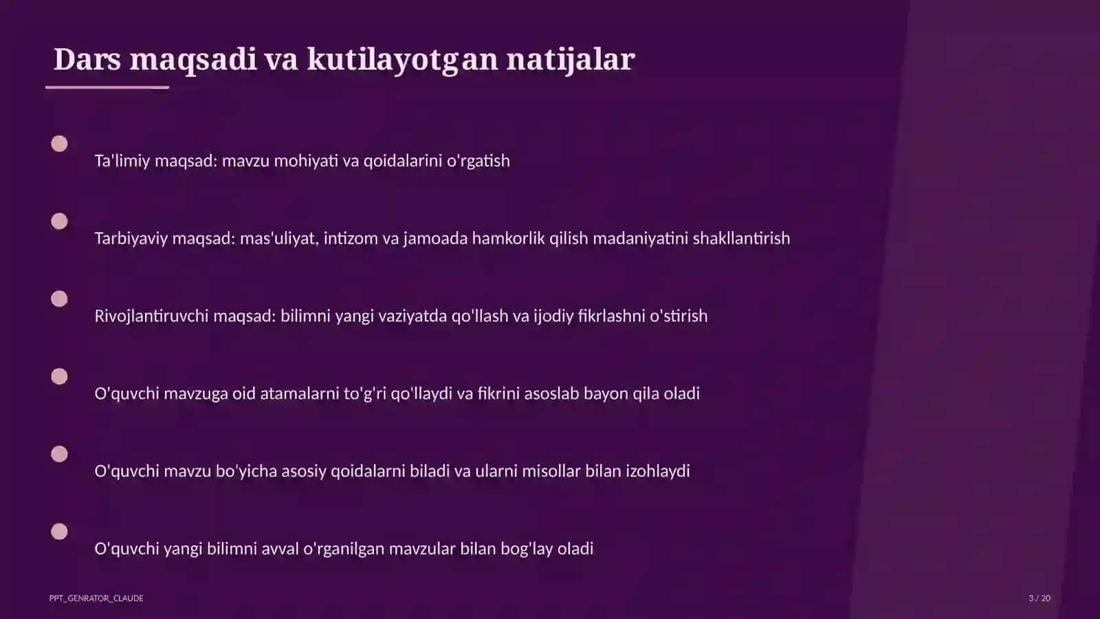 Fazoda vektorlar va koordinatalar (11-sinf) 3
