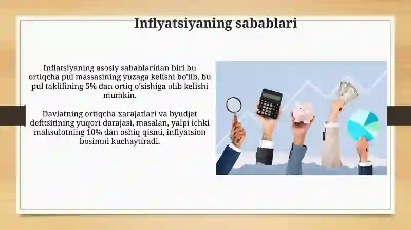Inflyatsiya tushunchasi, uning kelib chiqish sabablari 3
