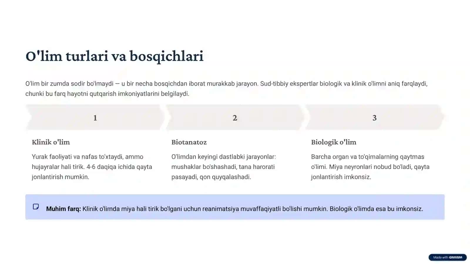 Sud-tibbiy Tanatologiya 3