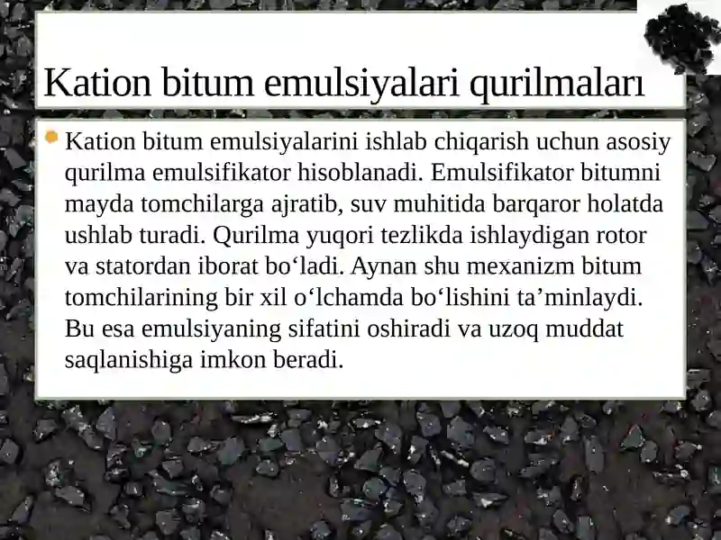 Kation bitum emulsiyalari 3