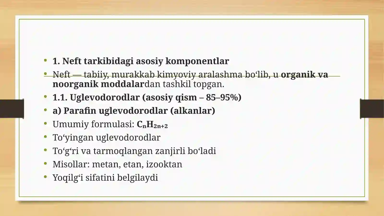 NEFTNING GETEROATOMLI BIRIKMALARI VA MINERALKOMPONENTLAR 3