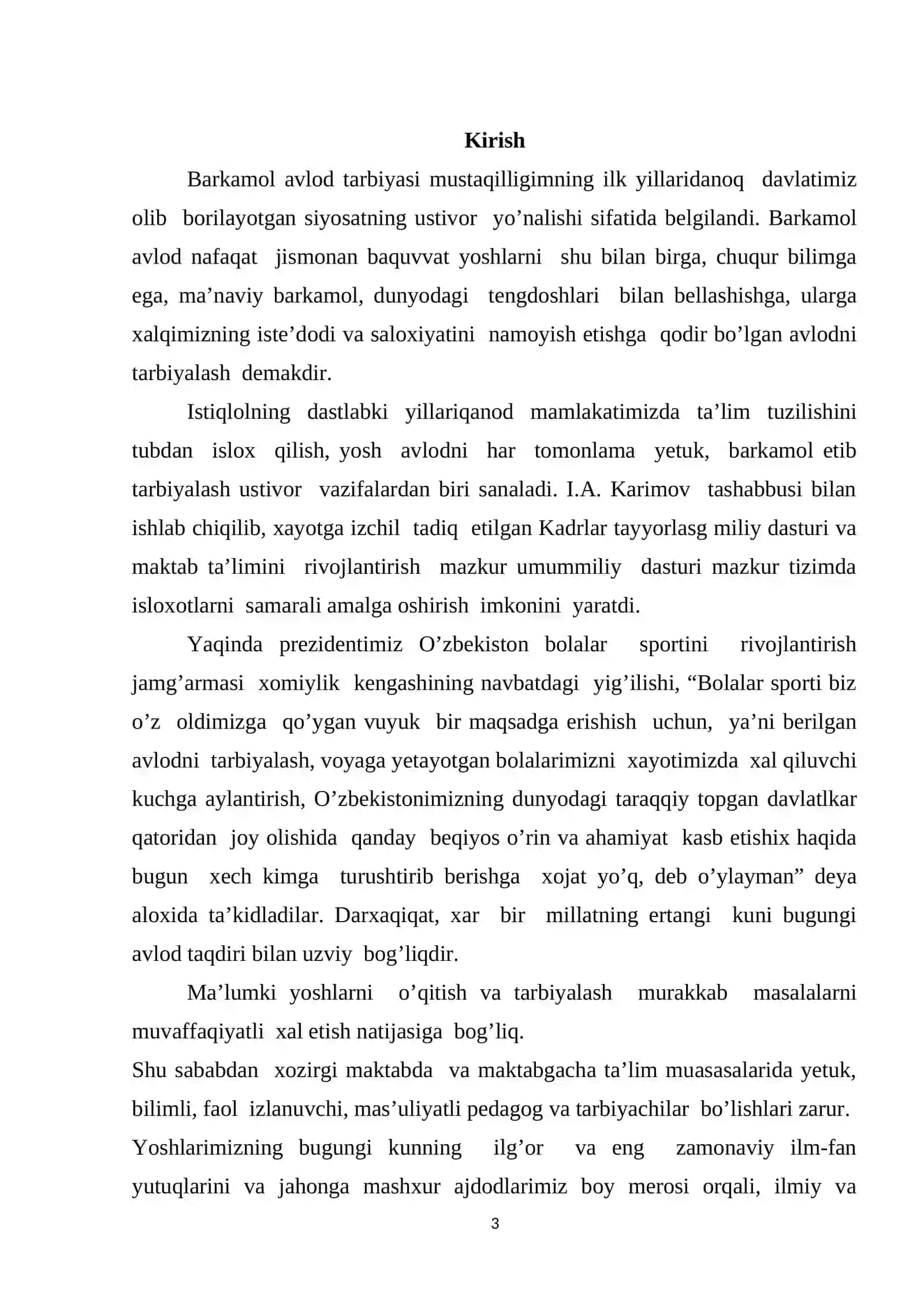 "Matematikada tarixiy materiallardan foydalanish" BITIRUV MALAKAVIY ISHI 3