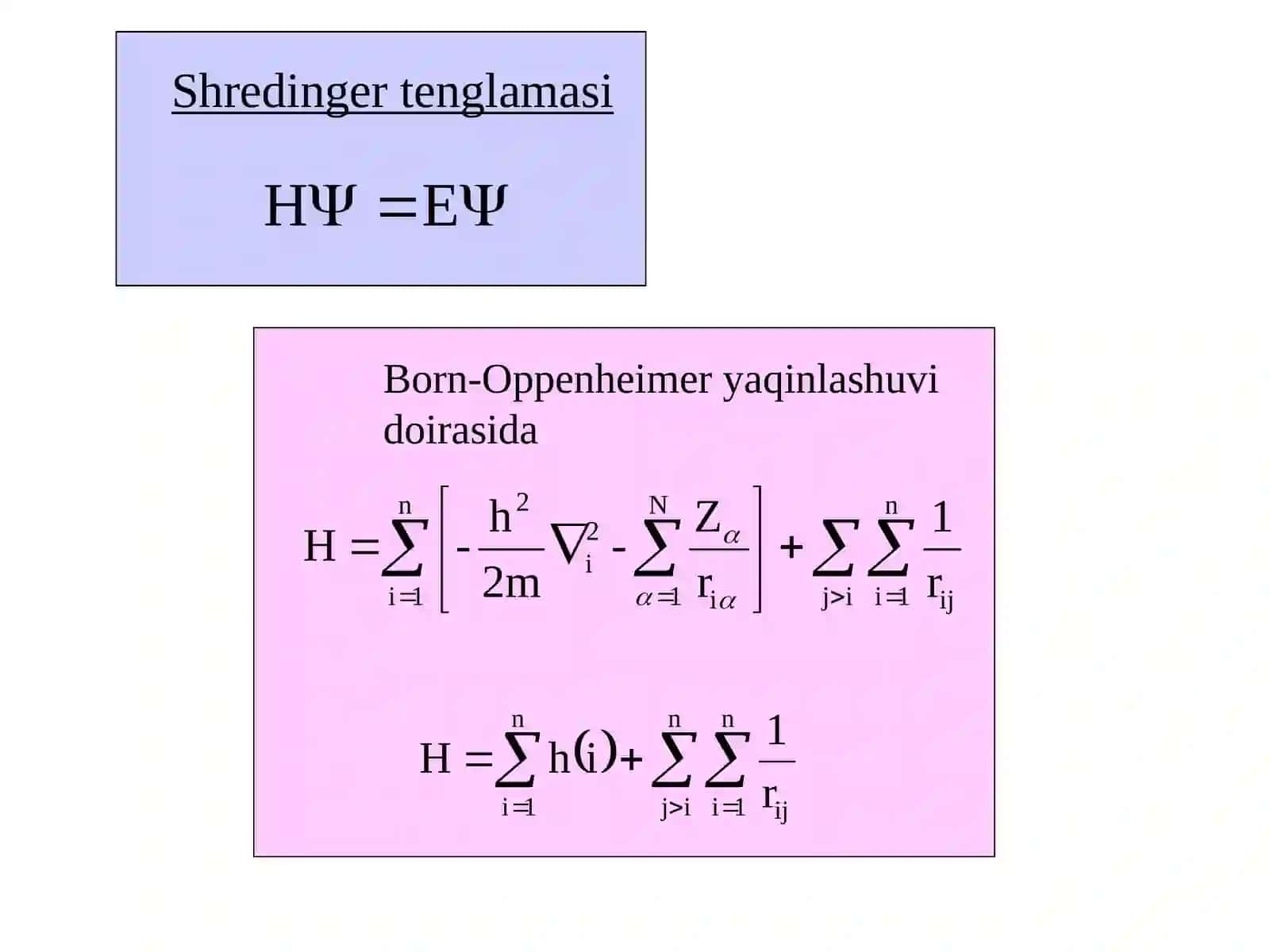 Noempirik Usullar 3