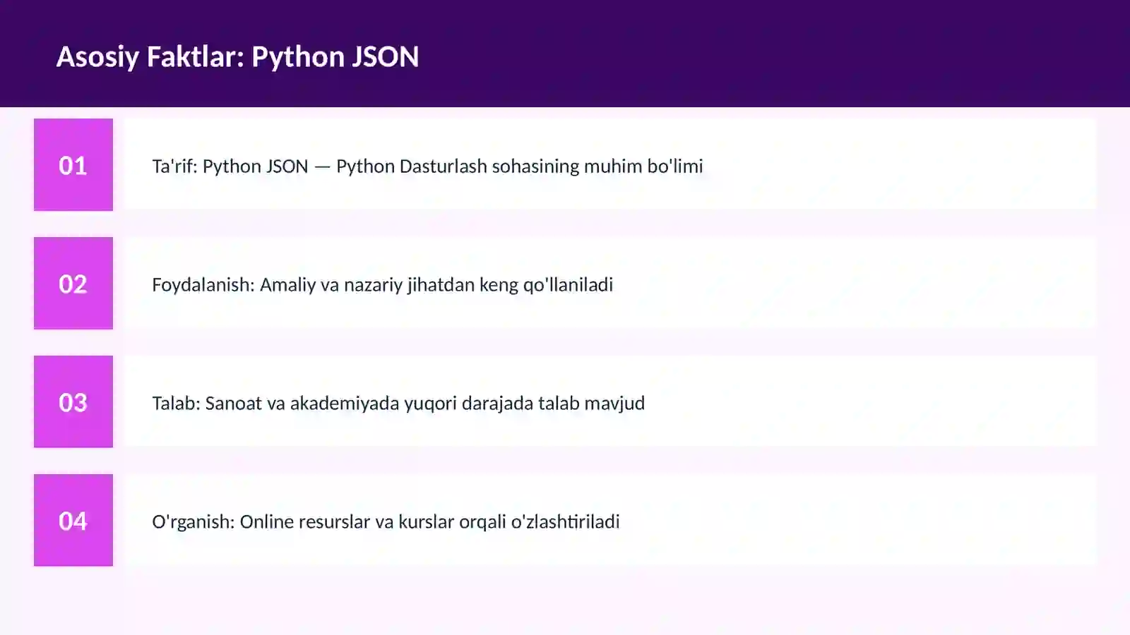 Python JSON 3