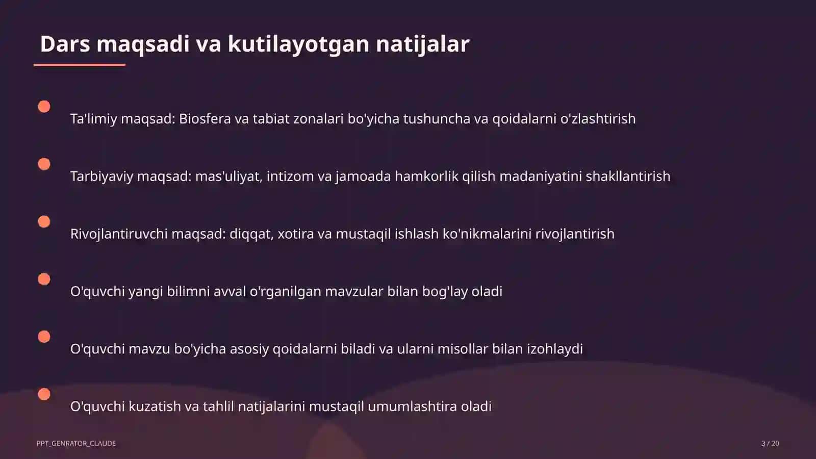 Biosfera va tabiat zonalari (6-sinf) 3