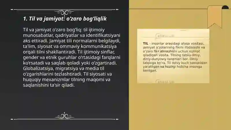 Tilning ijtimoiy tabiati 3