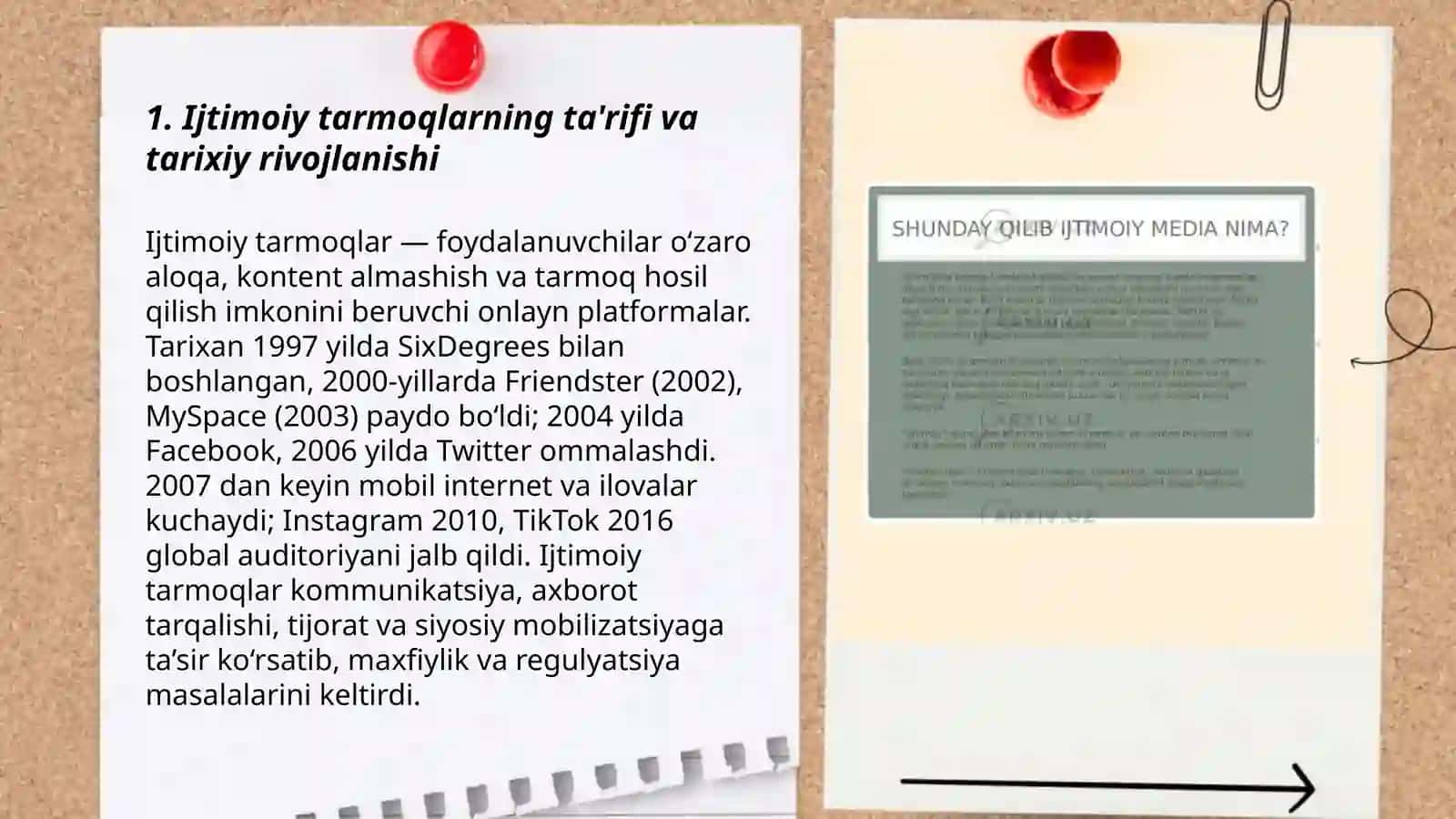 Ijtimoiy Tarmoqlar 3