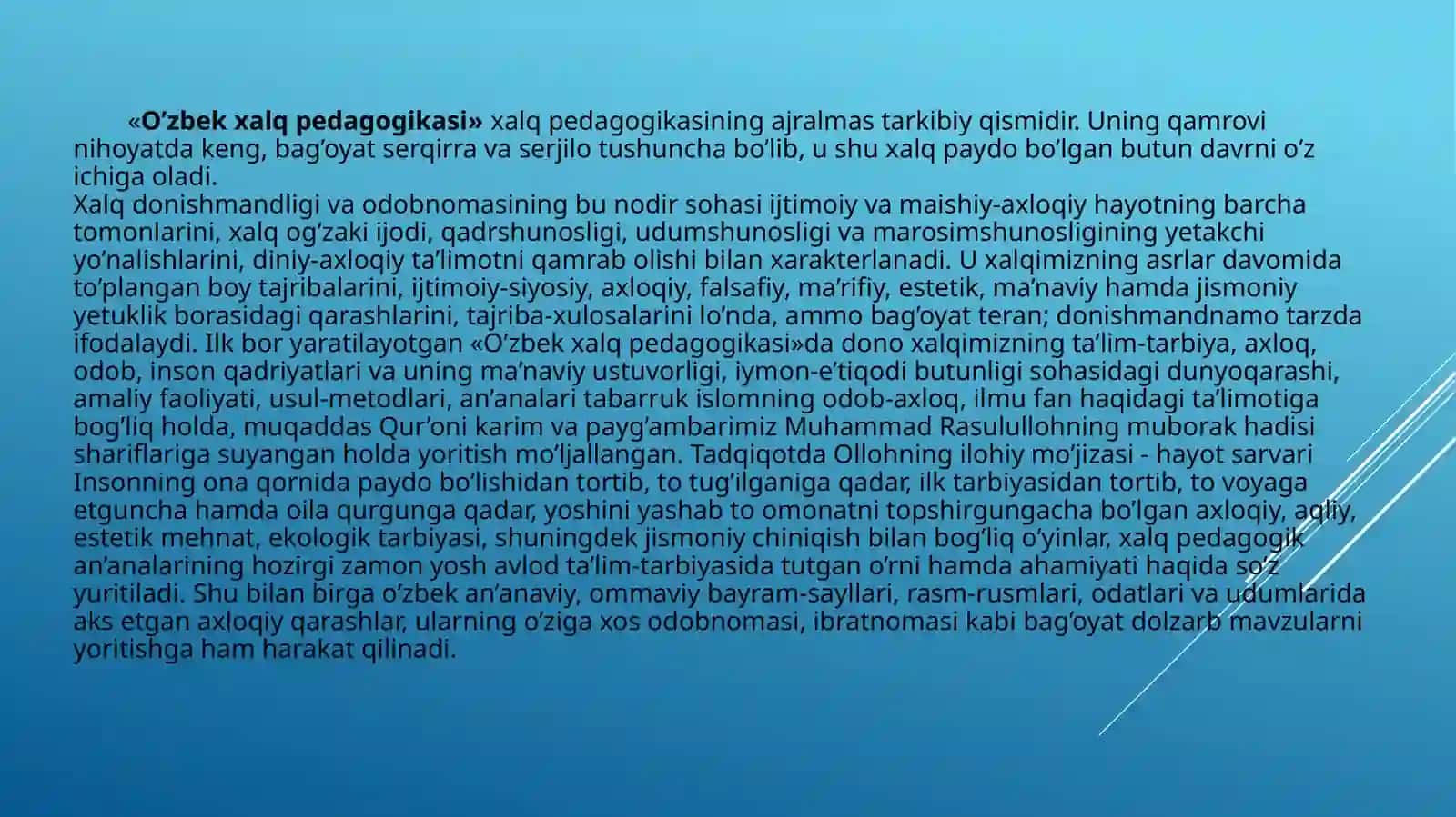 O’zbekxalq pedagogikasi 3