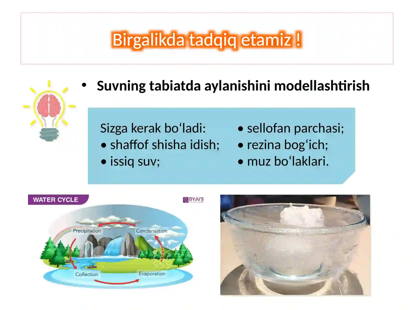Suvning tabiatda aylanishi 3