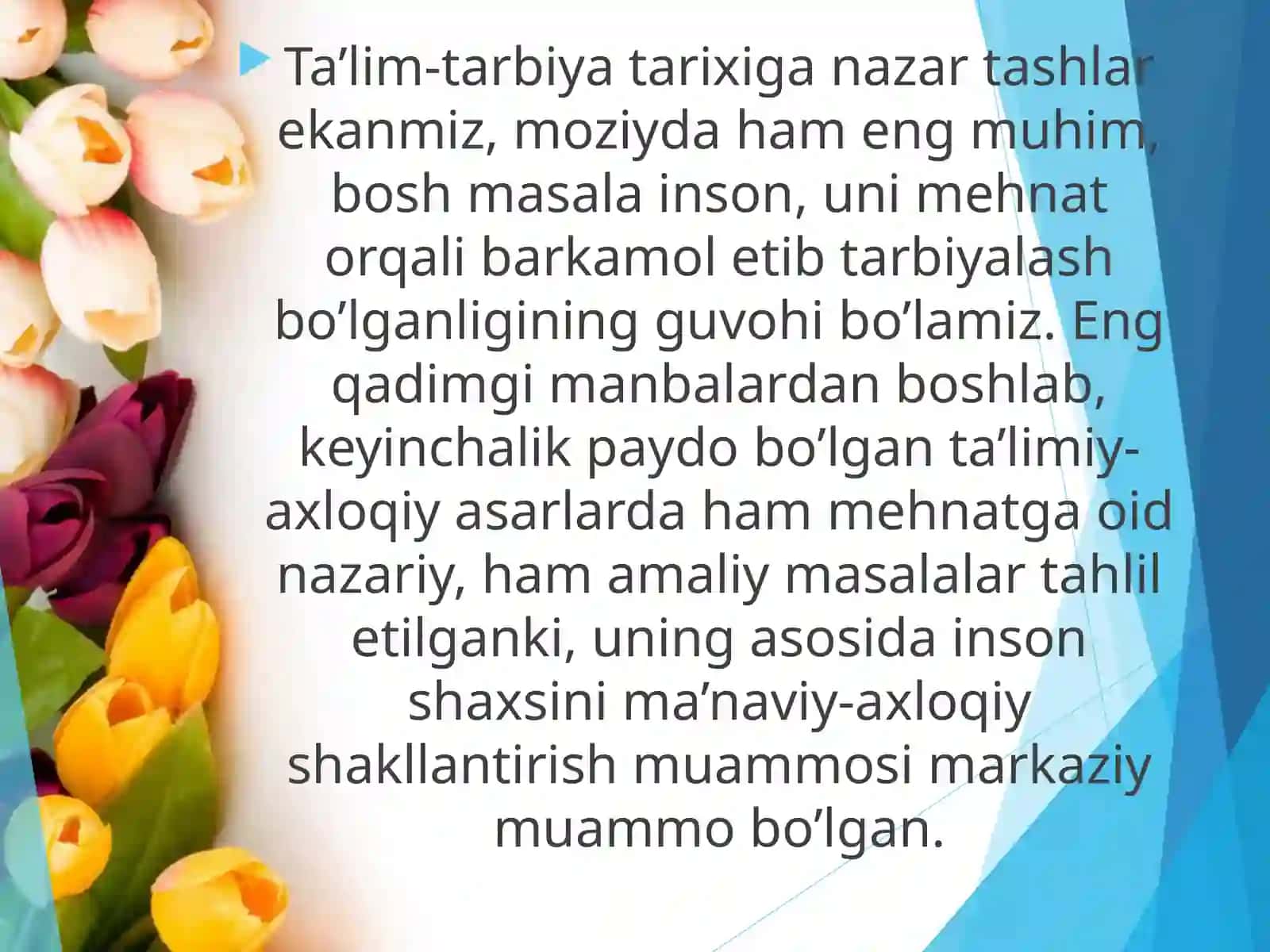 Ta'lim-tarbiya tarixiga nazar 3