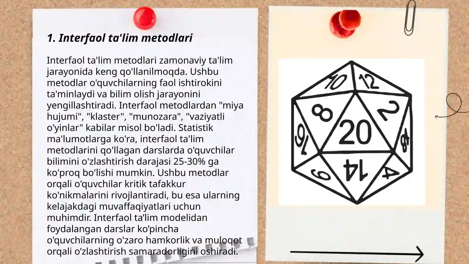 Interfaol ta'lim metodlari 3