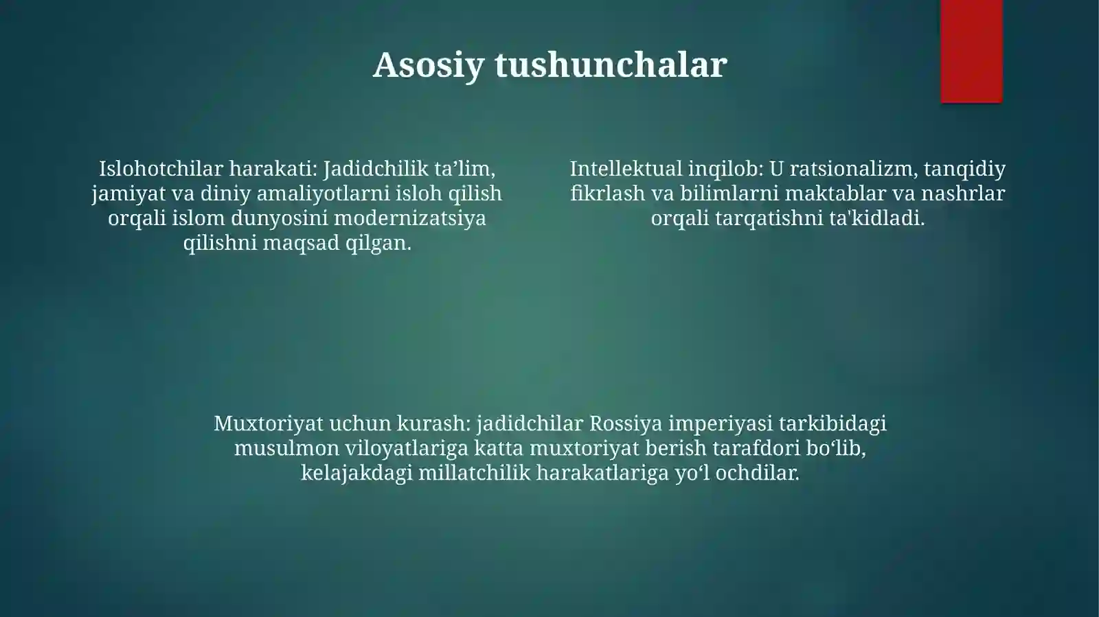 Jadidchilik 3