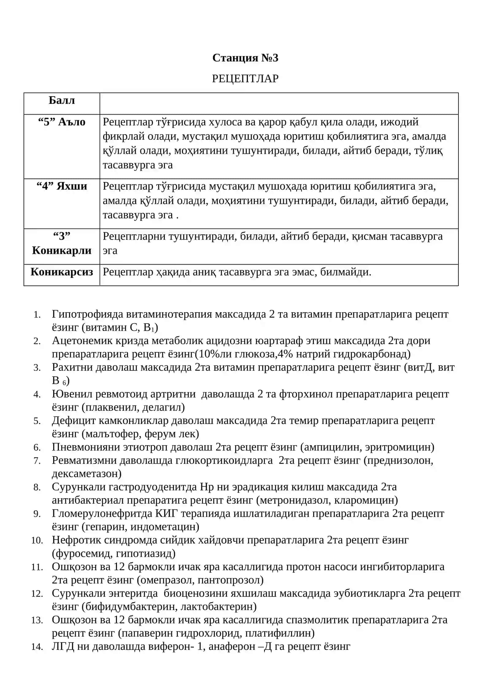 Болаларда учрайдиган касалликлар этиопотогенези 3