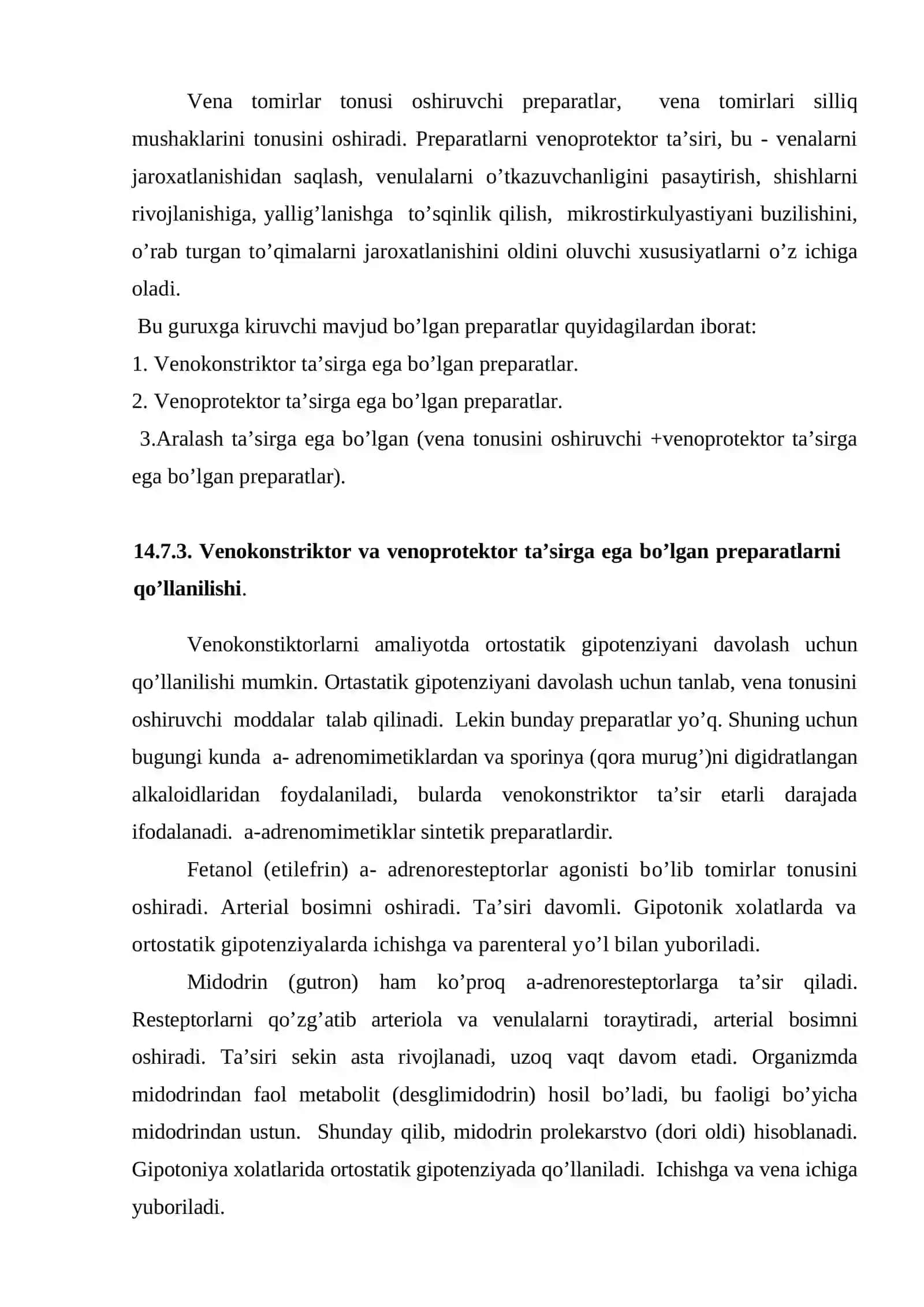 VENOTROP (FLEBOTROP) MODDALAR 3