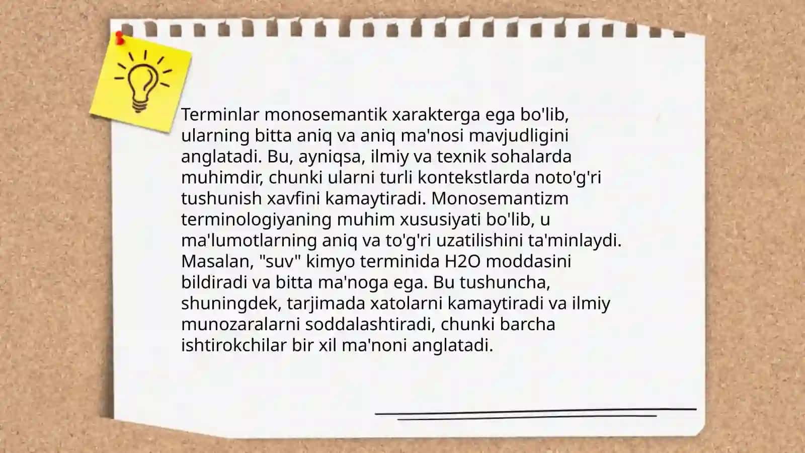 Terminlarning monosemantik xarakteri 3