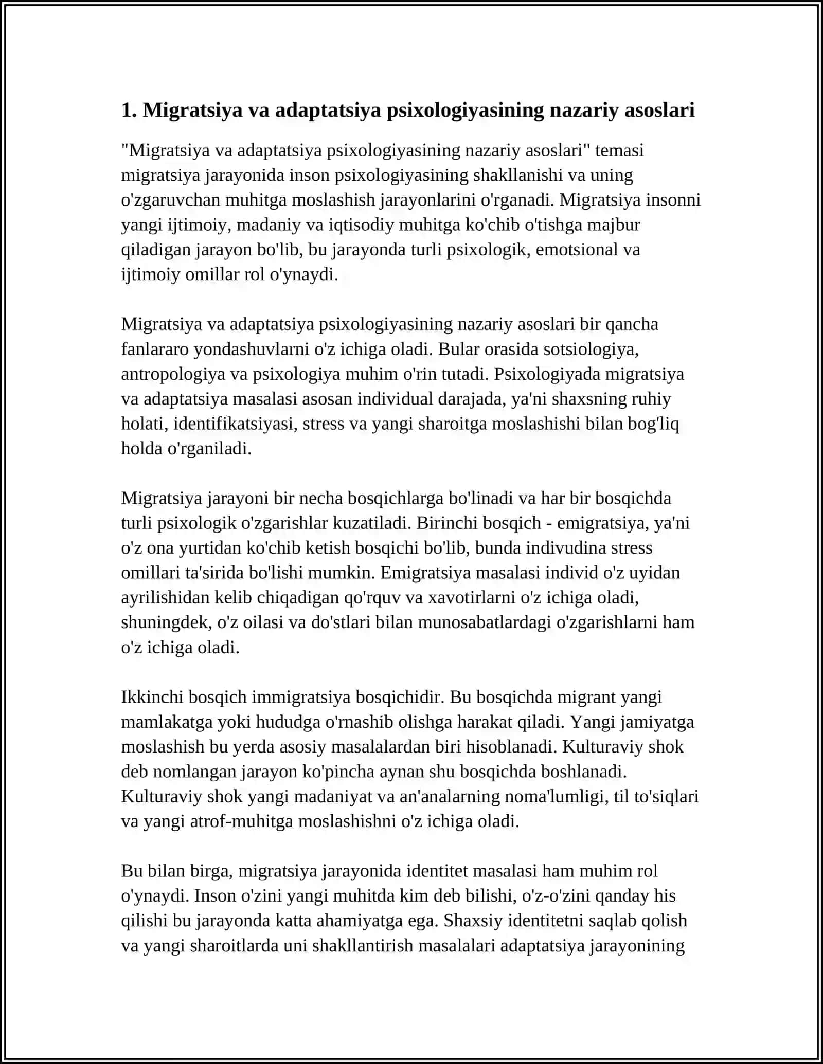 MIGRATSIYA VA ADAPTATSIYA PSIXOLOGIYASI 3