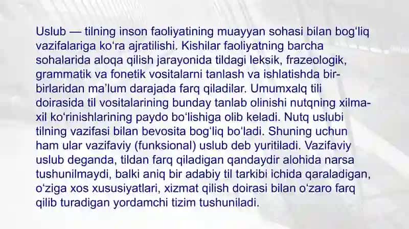 Uslubiyat 3