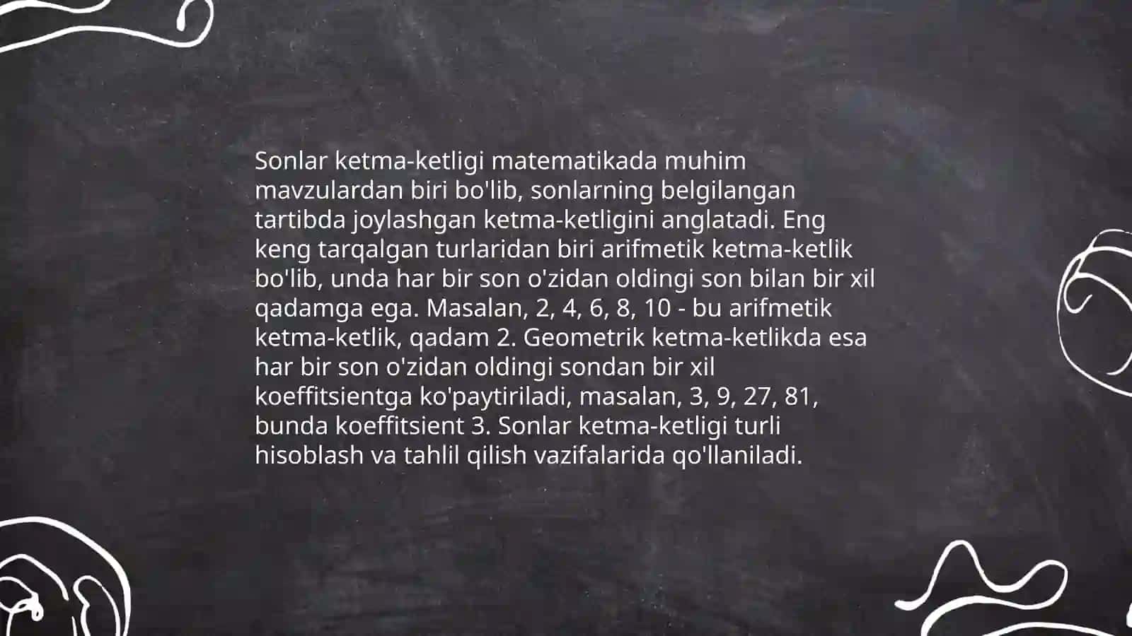 Boshlang'ich sinflarda matematikadan sinfdan tashqari ishlarni tashkil etishda foydalaniladigan krasvord ishlab chiqish 3