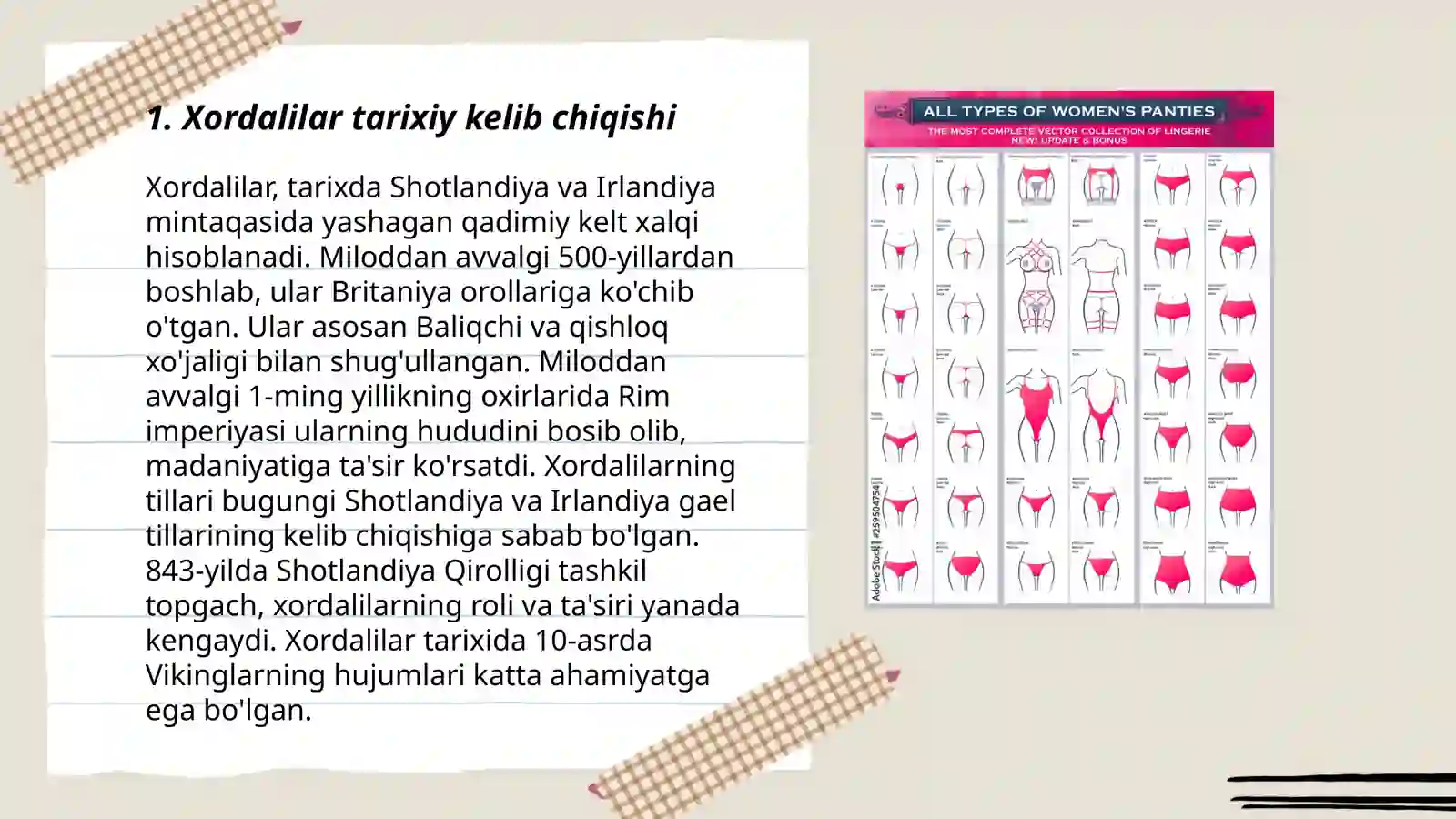 Xordalilar tipi 3