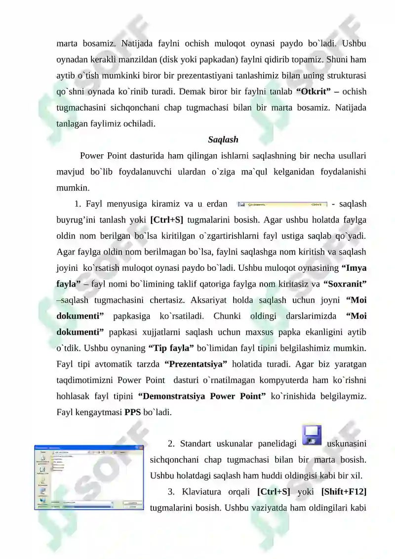 Power Point dasturi 3