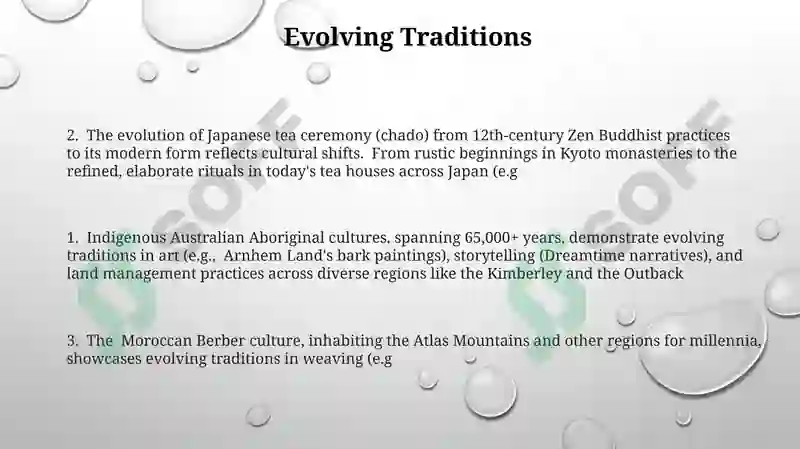 Cultures and Traditions 3