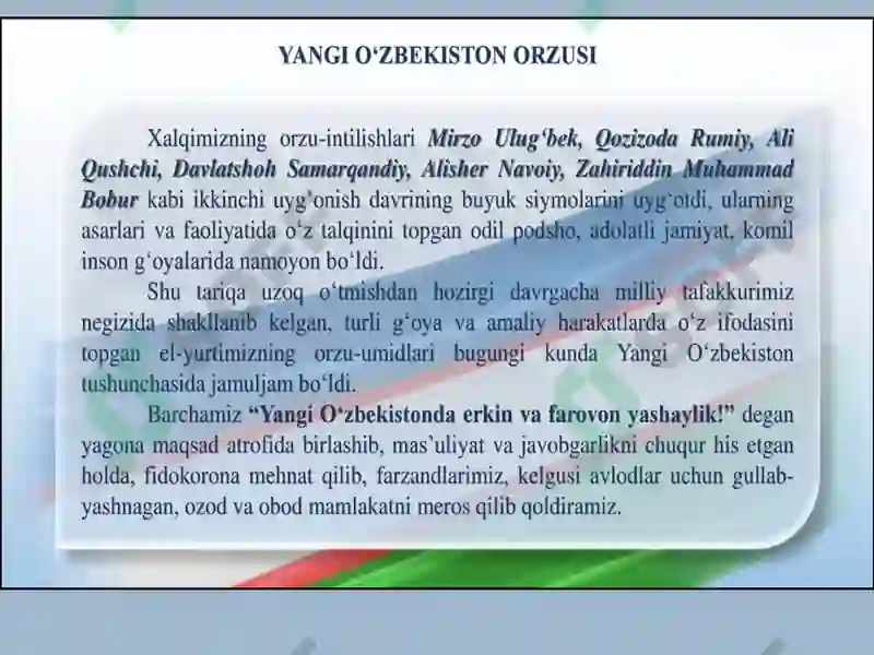 Yangi O'zbekiston 3