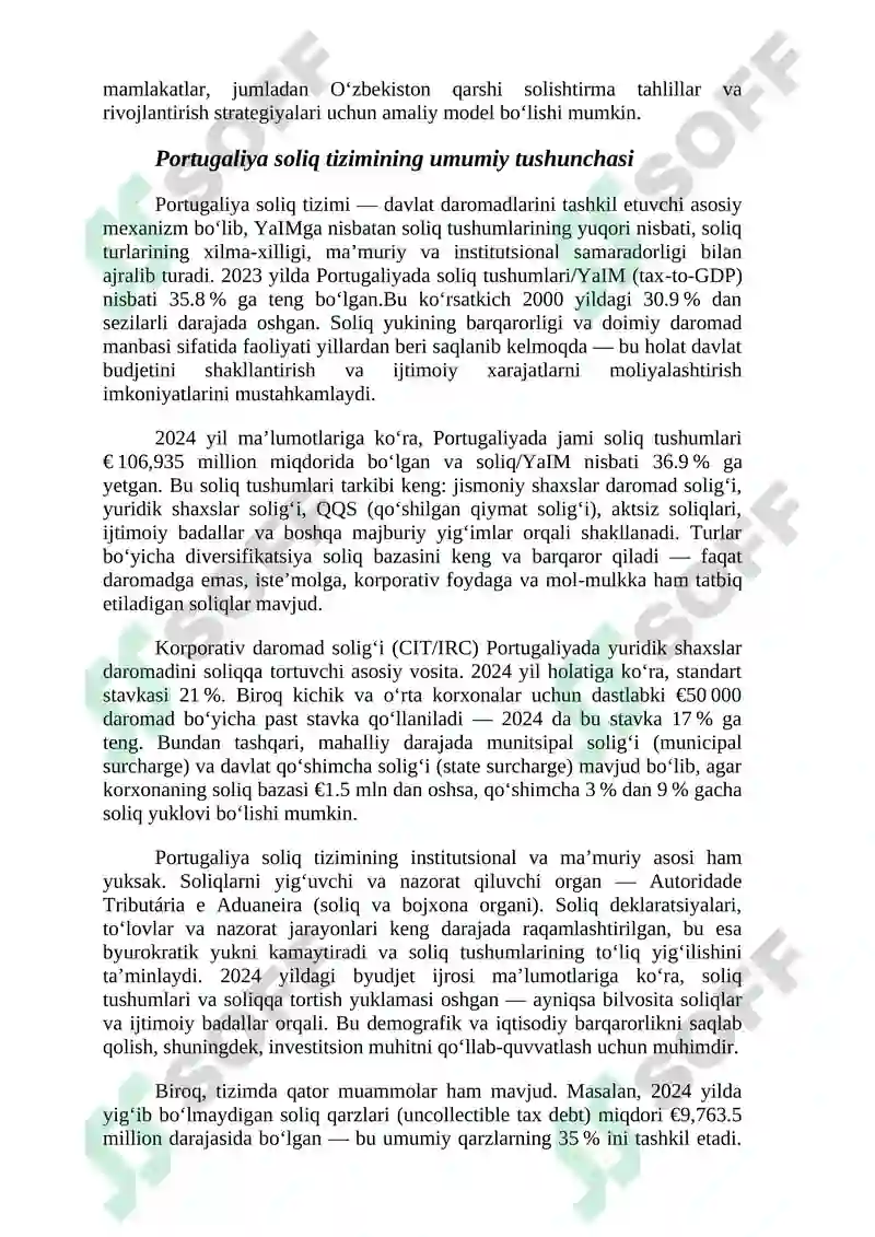 Portugaliya soliq tizimi 3