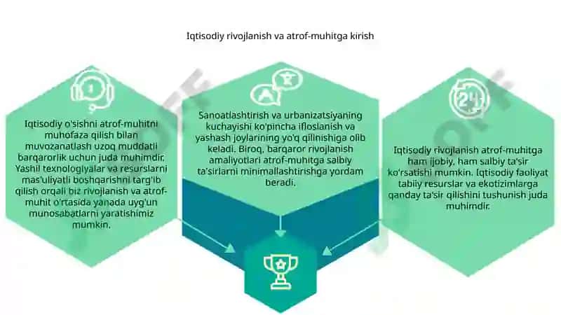 Iqtisodiy rivojlanish va atrof-muhit 3