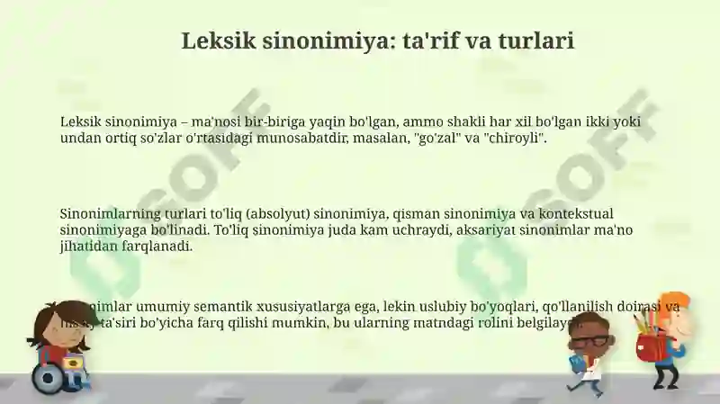 Leksik sinonimiya 3