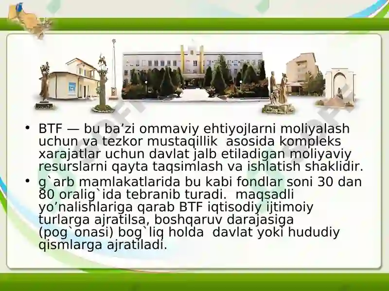 Byudjetdan tashqari fondlar 3