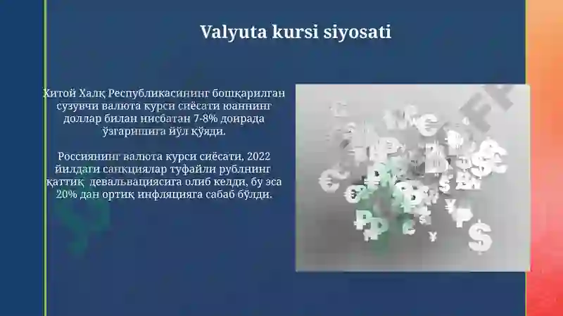 Xorijiy mamlakatlar moliya va soliq tizimi bo`yicha 3