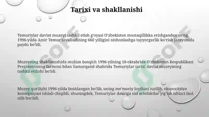 Temuriylar davlat muzeyi 3