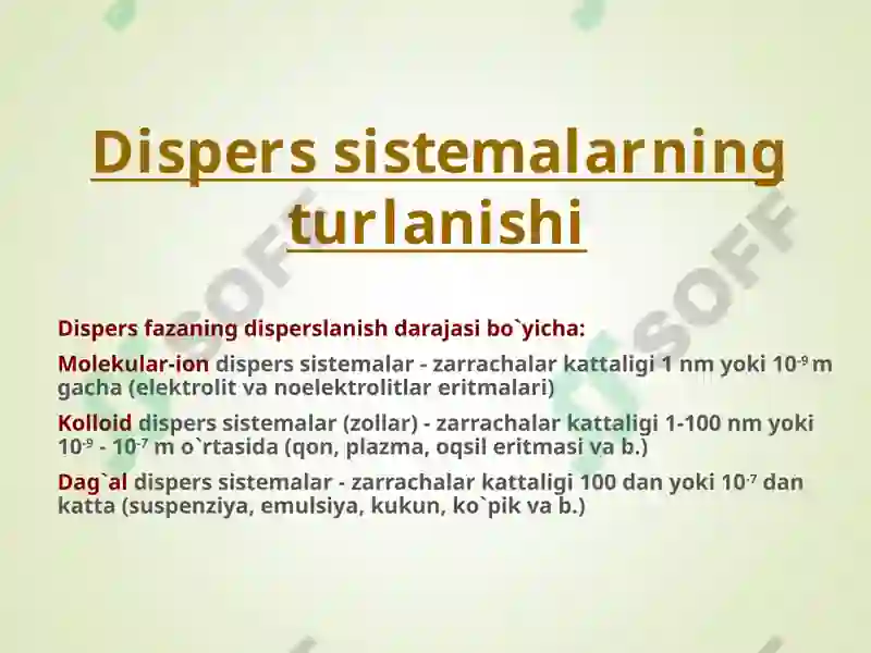 Dispers sistemalar 3