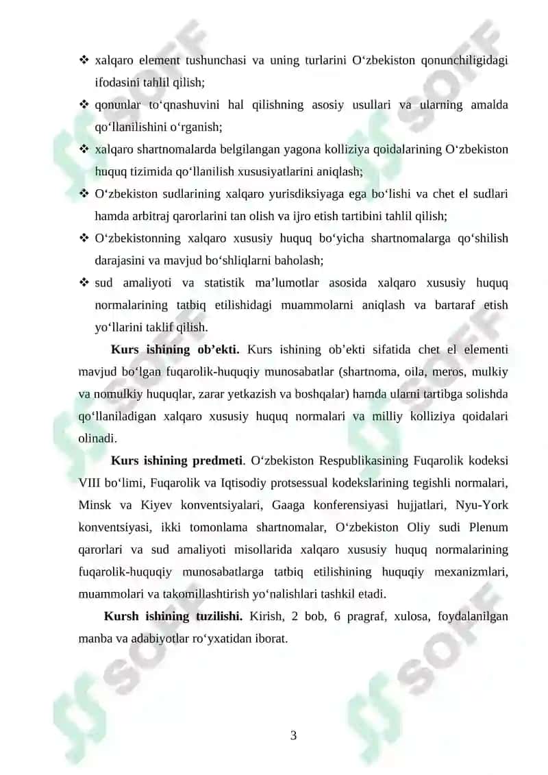 Xalqaro Xususiy Huquq Normalarini Fuqarolik-Huquqiy Munosabatlarga Nisbatan Tatbiq Qilish 3