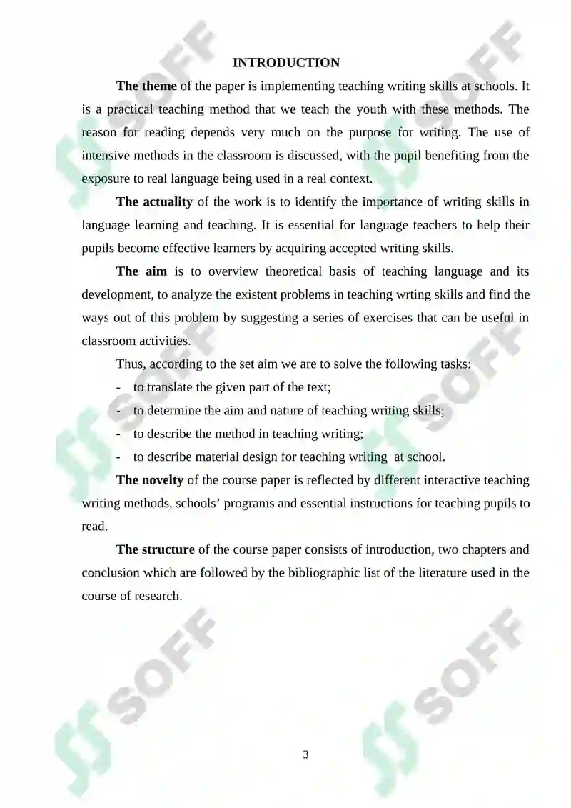 English Language Teaching Methodology 3