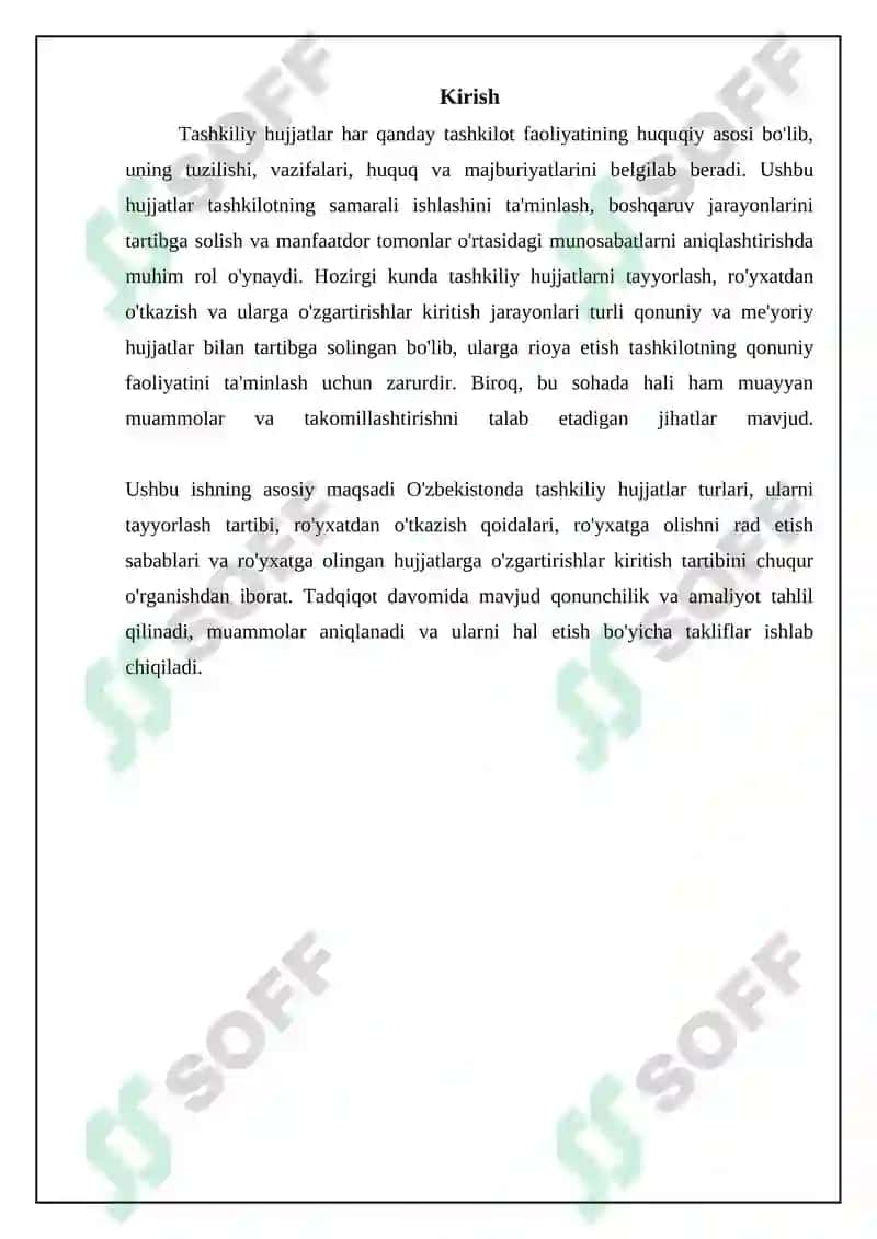 Tashkiliy hujjatlar va ularni rasmiylashtirish 3