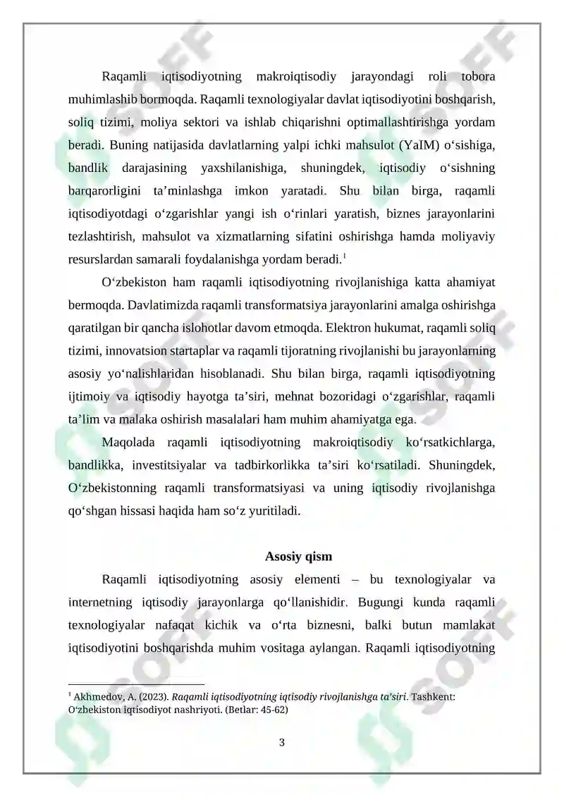 RAQAMLI IQTISODIYOTNING MAKROIQTISODIY JARAYONDAGI AMALIY MOHIYATI 3