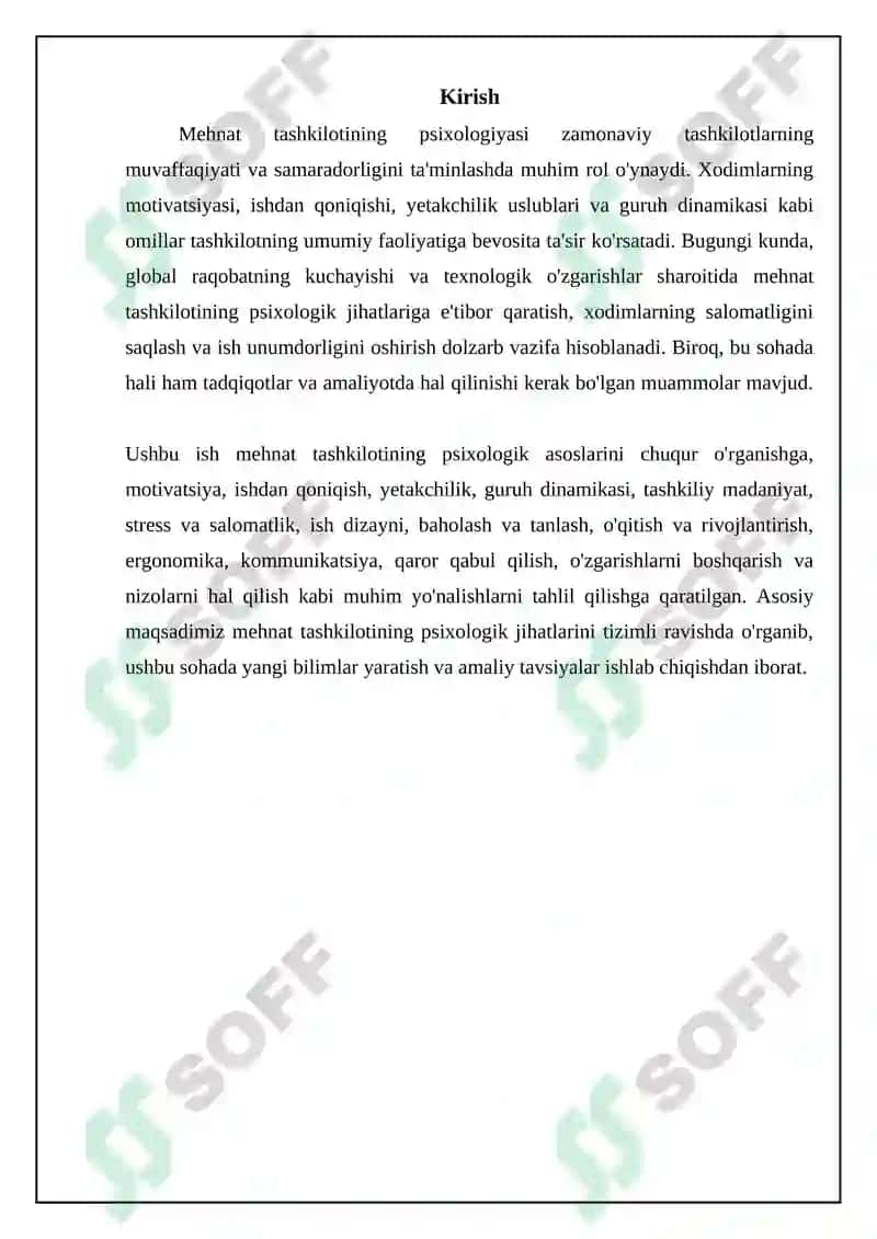Mehnat motivatsiyasi va qoniqish 3