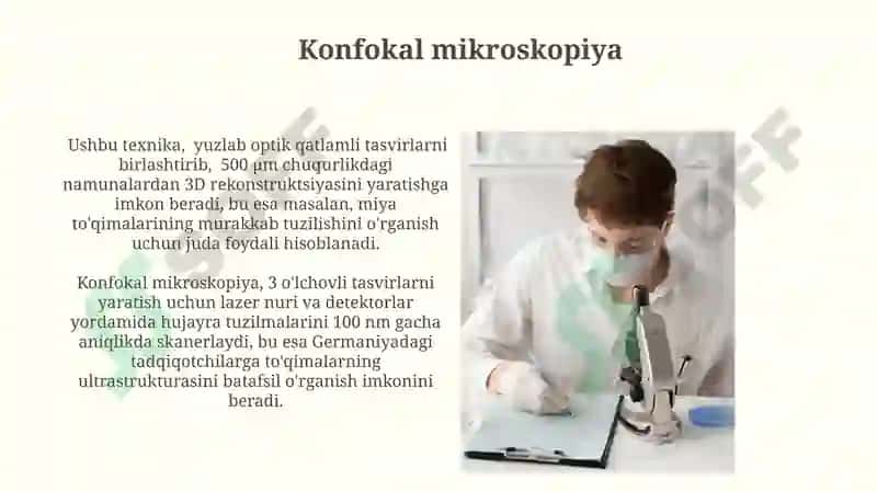 Gistologiya fanida qo‘llaniladigan o‘rganish usullari 3
