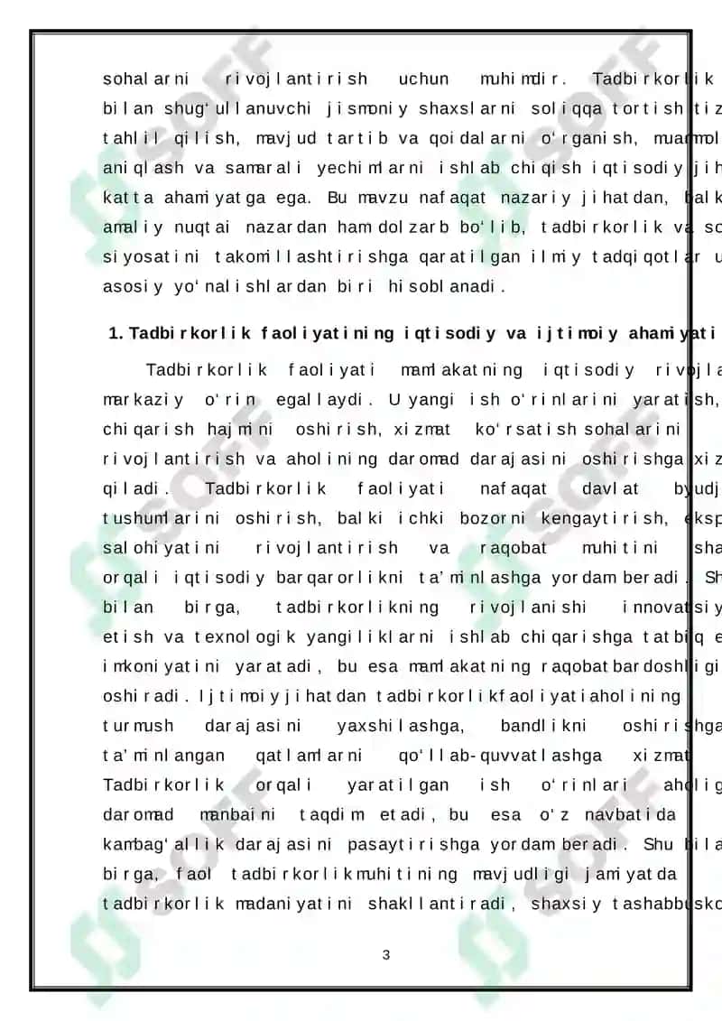 Tadbirkorlik Faoliyati bilan Shug'ullanuvchi Jismoniy Shaxslarni Soliqqa Tortish 3