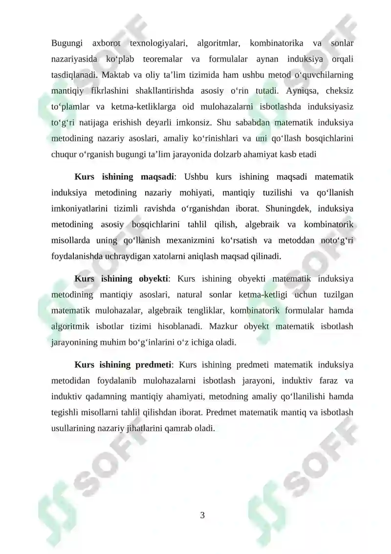 Matematik Induksiya Metodi 3