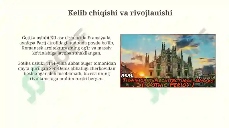 Gotika davri memorchiligi 3