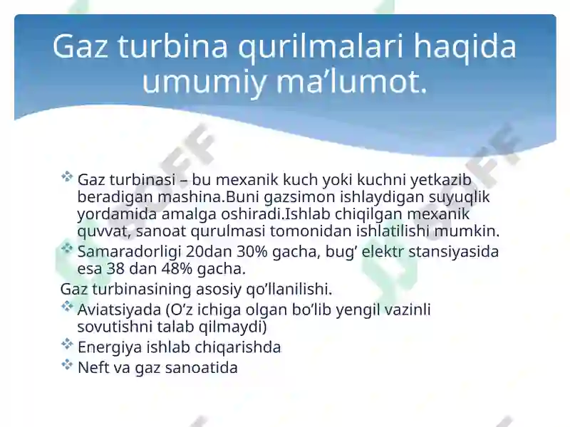 Gaz Turbinalari Turlari 3
