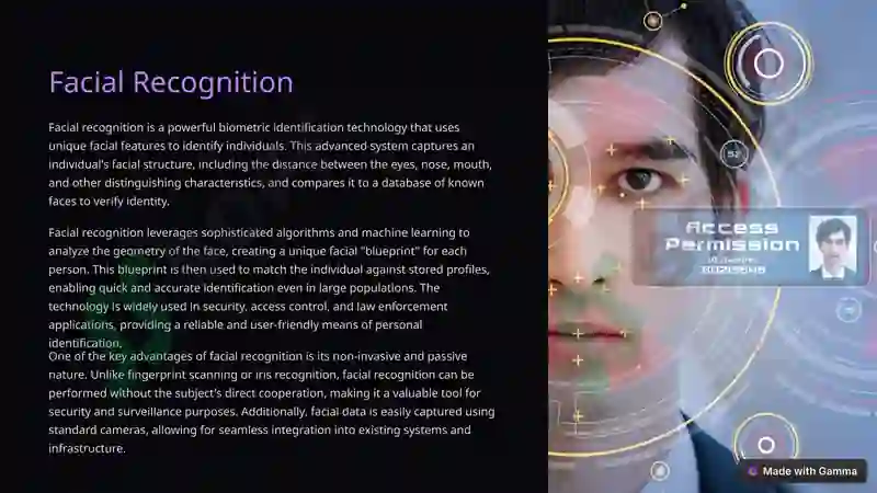 Biometric Personal Identification 3