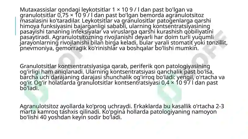 Agranulotsitoz 3