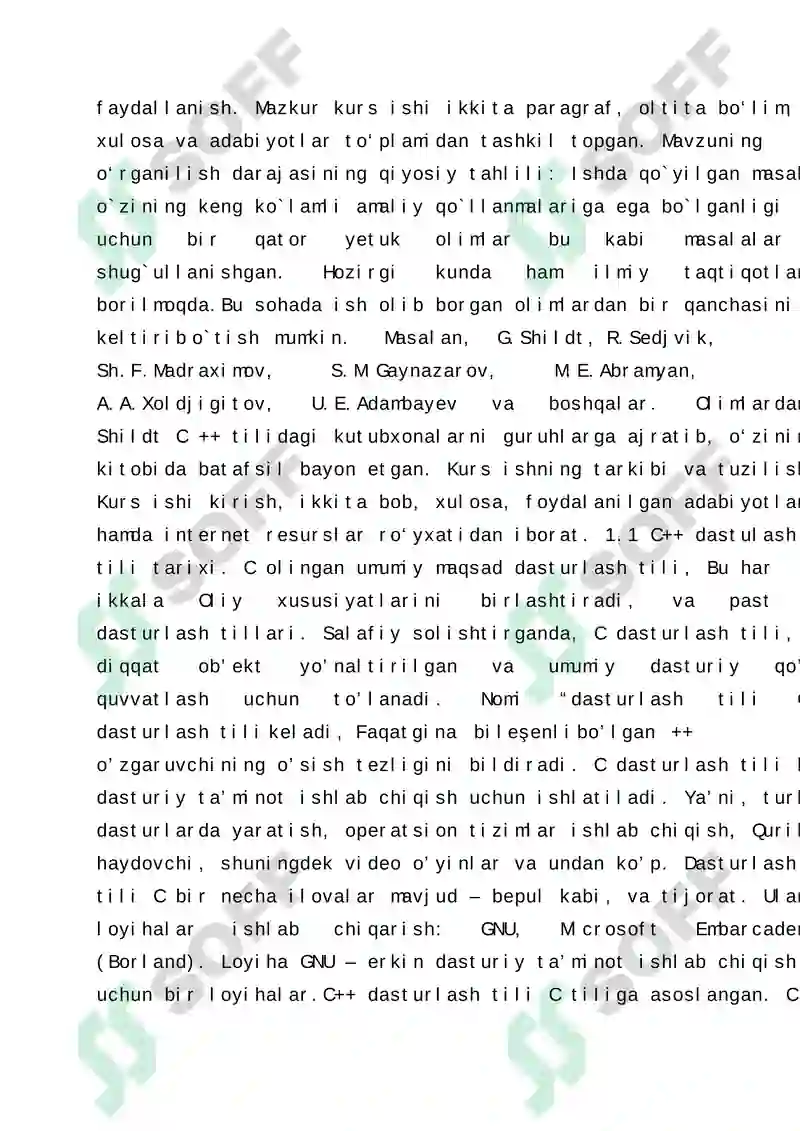 C++ dasturlash tili 3
