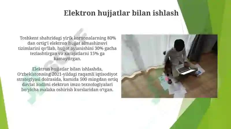 Elektron hujjatlar bilan ishlash 3